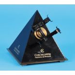 Chronoswiss "Automatic Watch Winder, ZP-1050", pyramid-shaped, for 2 wristwatches,