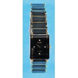 Rado Diastar Jubilé ceramic ladies' quartz wristwatch with 4 gemstones as hour indicators