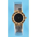 Bulgari BB 23 2T 18-carat gold ladies' wristwatch with steel/gold clasp bracelet,