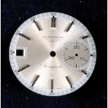 Longines Conquest, silver-plated dial with hour markers,