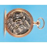 David Mayer, Hartford, Conn(ecticut), No. 10240, gold pocket watch, 14 ct. 2-carat gold case with mo