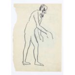 Penck, A.R. [i.e. Ralf Winkler] - (Gebeugter Mann)