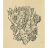 Hussel, Horst - Konvolut von zwei frühen Federzeichnungen