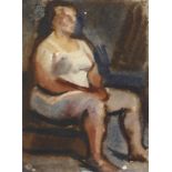 Querner, Curt - Frau im Hemd