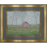 Holmead [i.e. Clifford Holmead Phillips] - (Haus in Neu-England)