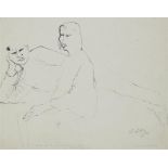 Stötzer, Werner - Ruhendes Paar an den Minggräbern bei Peking