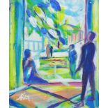 Rische, Anke - Arkaden an der Alten Nationalgalerie