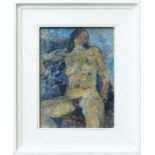 Niemeyer-Holstein, Otto - Akt, sitzend (Lissy)