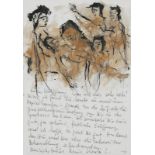 Lepke, Gerda - Konvolut von drei Künstlerbriefen