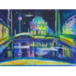 Rische, Anke - Nächtliche Spiegelung - Bodemuseum