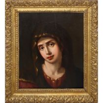 Carlo Dolci (cerchia di) (Firenze 1616-Firenze 1686) - Madonna, 17th century