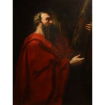 Saint Andrew carrying the cross, 17th century