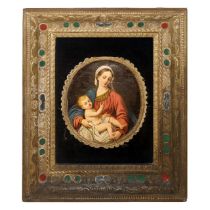 Madonna with Child, 17th century painter
