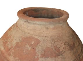 Large terracotta jar, Sicily, 19th century