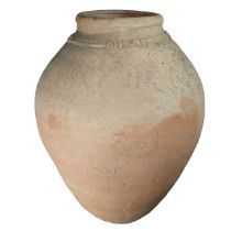 Terracotta jar, Sicily, early 20th century