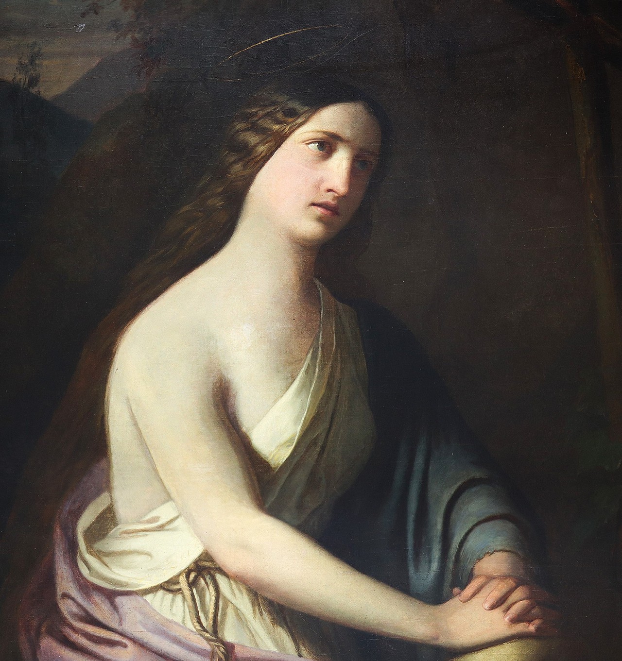 Madeleine, Neoclassical Roman painter. Early 19th century - Image 3 of 4