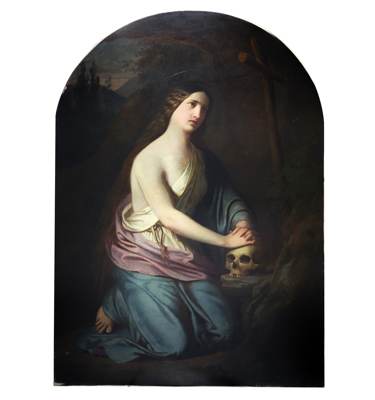 Madeleine, Neoclassical Roman painter. Early 19th century - Image 2 of 4