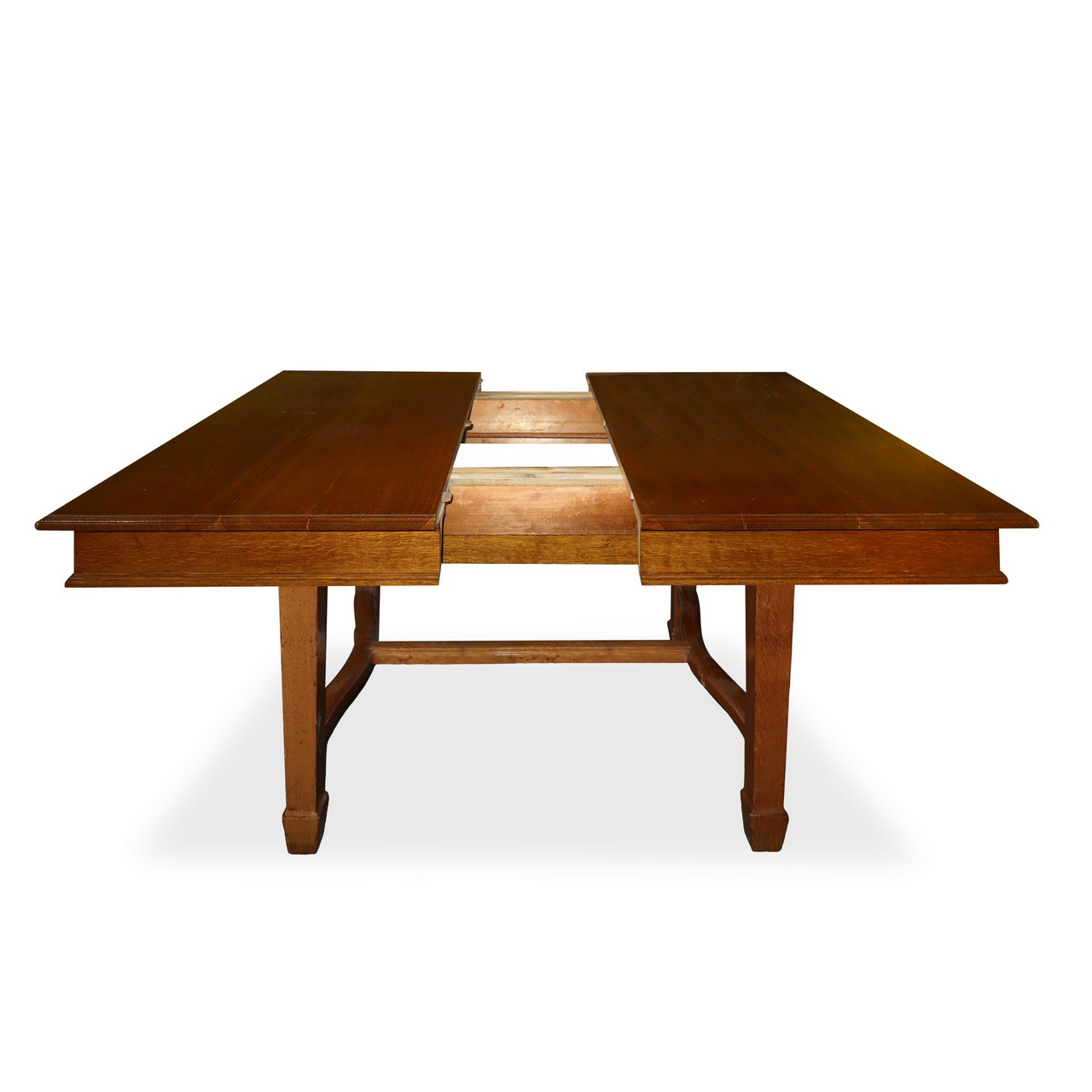 Extendable rectangular table in oak wood - Bild 2 aus 3