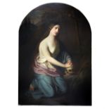 Madeleine, Neoclassical Roman painter. Early 19th century