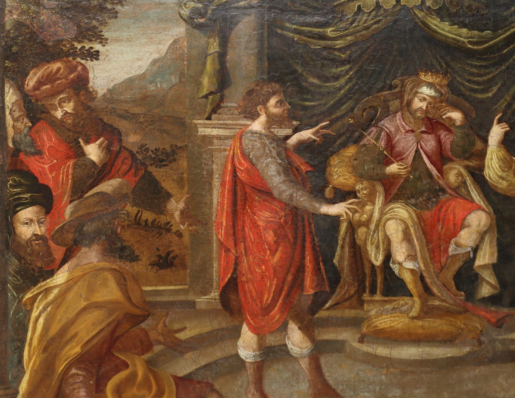 Martyrdom of Saint Catherine of Alexandria, Painter of the late 18th/19th century - Image 3 of 4