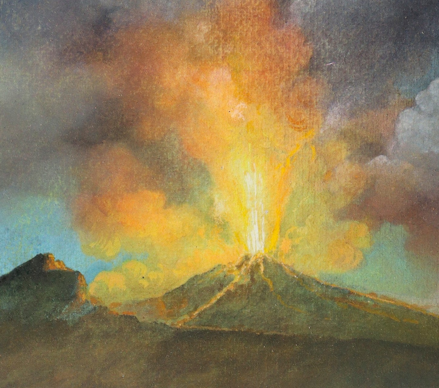 Eruption of Vesuvius, Late 19th century - Image 3 of 4