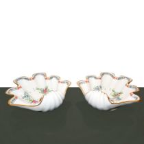 Herend Hungary (Herend 1826) - N°2 porcelain shells