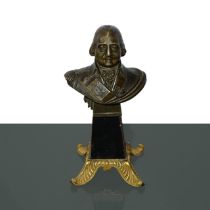 'Louis XVIII', bronze sculpture, France, 1814-1824