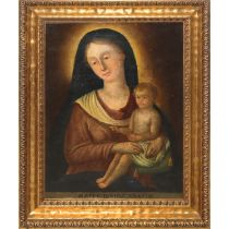 Madonna with Child (Mater Divinae Gratiae), Anonymous painter of the 18th/19th century