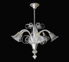 Murano glass chandelier, 1950s/70s