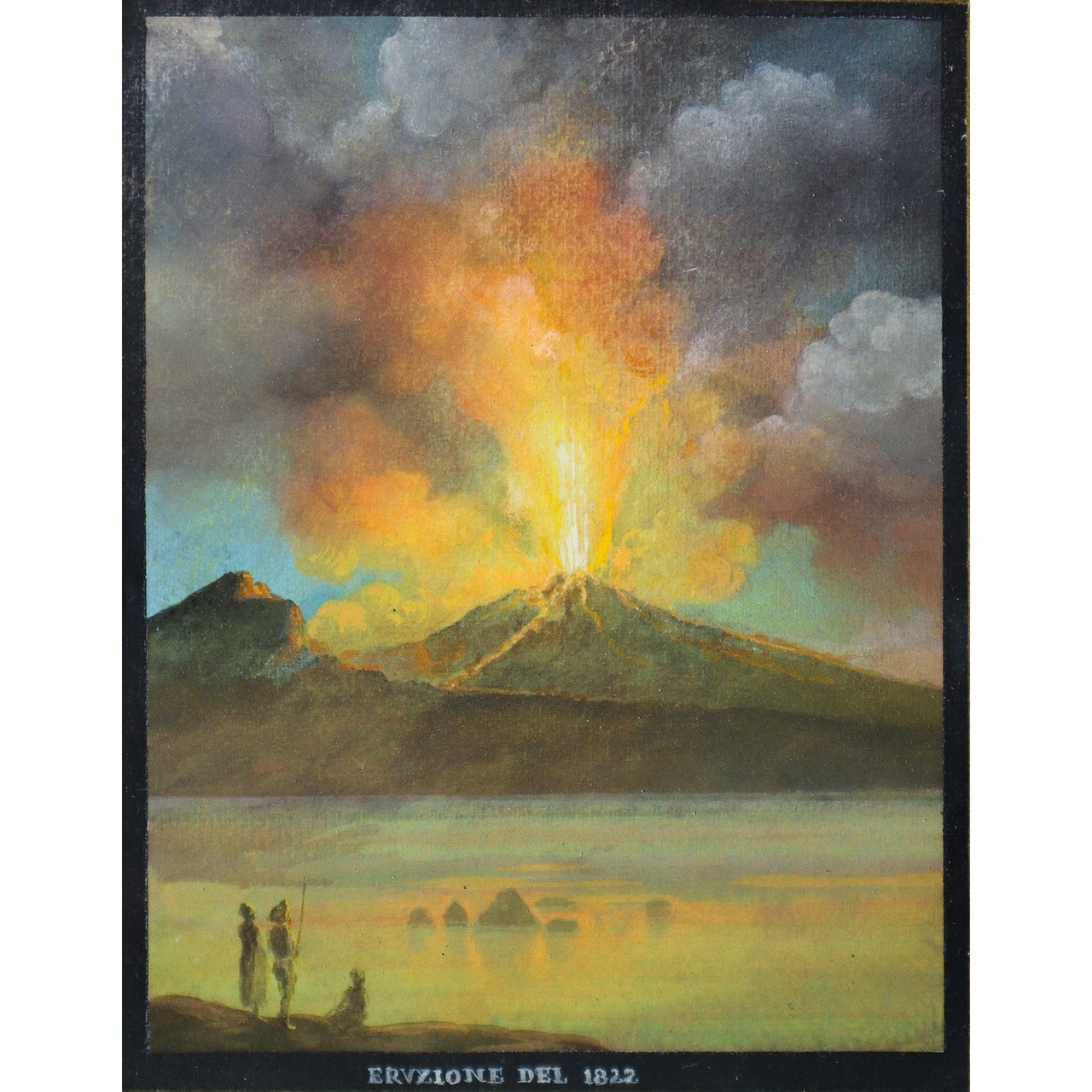 Eruption of Vesuvius, Late 19th century