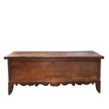 Walnut chest, nineteenth century