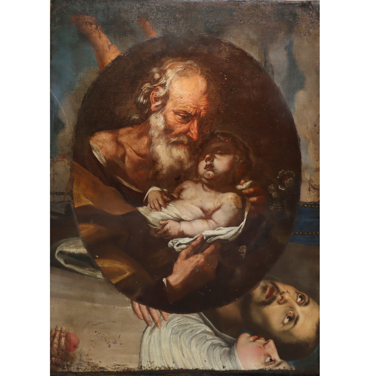 Saint Joseph with Child, 17th century painter - Image 2 of 5