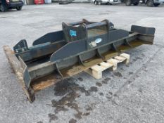 Titus Multi Blade Grading Beam Attachment, Width: 2500mm, Pin Size: 70mm