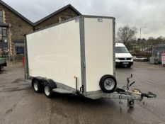 Ifor Williams BV126G Twin Axle Box Trailer with Fitted Superwinch S4000 Winch & Controller
