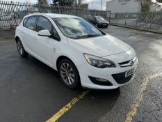 2013 Vauxhall Astra Active VVT, Engine Size: 1398cc, Date of First Registration: 13 January 2013,