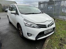 2015 Toyota Verso Icon D-4D, Engine Size: 1598, Date of First Registration: 14 September 2015,