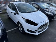 Non Runner 2016 Ford Fiesta Zetec Turbo, Engine Size: 998cc, Date of First Registration: 30 December