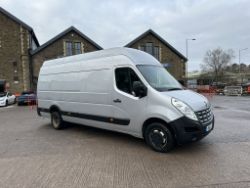 Unreserved Online Auction - 2011 Renault Master LH35 DCI 150 Van, 3.5t, 55k miles