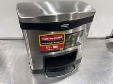 Rubbermaid Stainless Steel Step-On Container