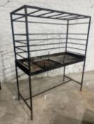 Fire Cage BBQ 1600 x 700 x 1950mm As Lotted