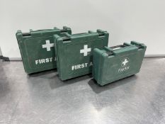 3no. First Aid Kits