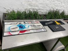 7no. Carling Branded Bar Runners Various Styles