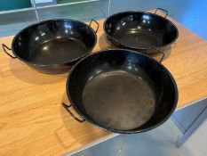 3no. Dish Pans