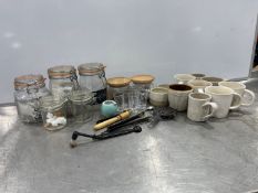 Quantity of Various Tea & Coffee Making Sundries as Lotted