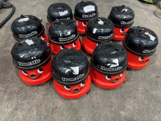 10no. Numatic Vacuum Cleaners 220-240V Styles & Sizes Vary, Please Note Parts Missing From Lots