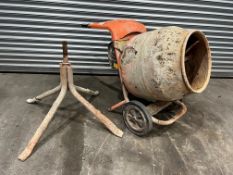 Belle M12B Cement Mixer, 110v, Complete With Legs