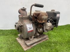 Honda GX110 Water Pump as Lotted, Please Note: Item Untested