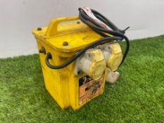 Power Tool Twin Outlet 110v Transformer, Please Note: No VAT on Hammer Price