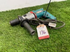Electric Hammer Drill 240v, Please Note: No VAT on Hammer Price