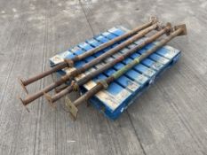 4no. Adjustable Acrow Props Approx. 1800mm